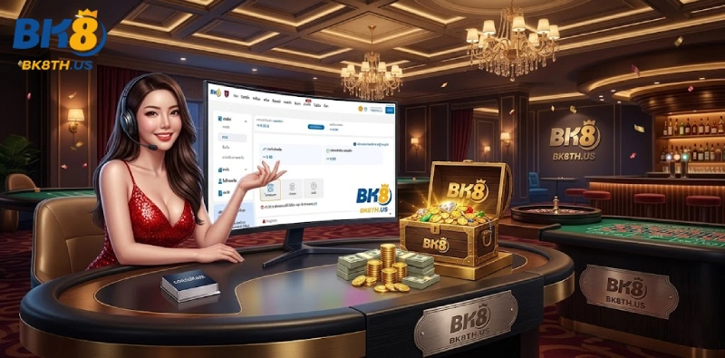 ใหญ่ที่ทำให้ ถอนเงิน BK8